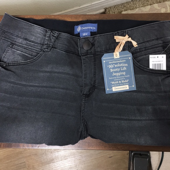 NWT Democracy "Ab" technology Jeggings 22W plus - Picture 5 of 11